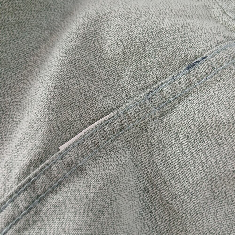 Prana Breathe Casual Button-up Shirt X-LRG missing tags green short sleeve - Picture 10 of 14